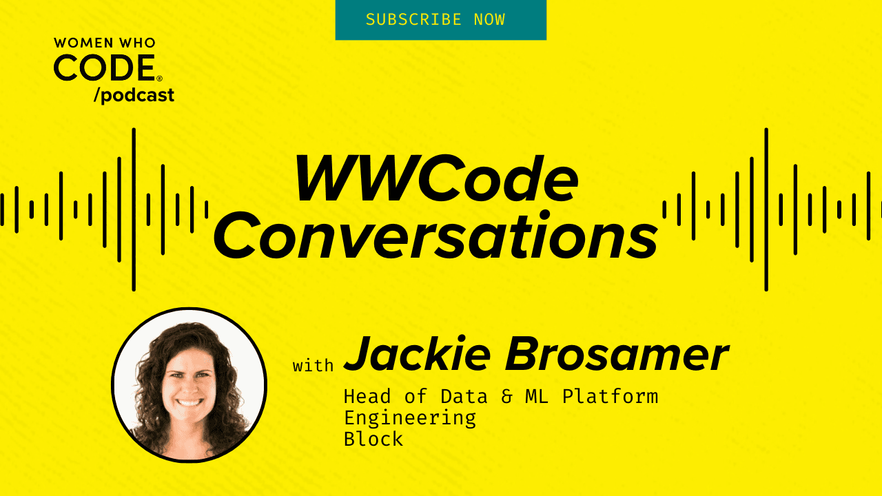 Featured image for Conversations #102: Jackie Brosamer, Head of Data and Machine Learning Platform Engineering at Block